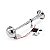 Buzina Náutica Elétrica 1 Corneta 12V Aço Inox 410 mm X 101 mm - Imagem 2