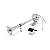 Buzina Elétrica Náutica 1 Corneta 24V em Aço Inox 410 mm X 101 mm - Imagem 1