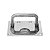 Puxador Sorriso em Aço Inox 316 76 X 58 mm - Imagem 2