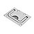 Puxador Sorriso em Aço Inox 316 76 X 58 mm - Imagem 1