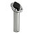 Porta Vara Canico Inclinado em Aço Inox 316 Com Tampa 2 Pol X 228 mm - Imagem 1