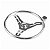 Volante em aço inox 316 com knob 13-1/2" - Imagem 2