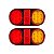 Par Lanterna para Carreta Rodoviária 7 LEDs 12-24V - Imagem 1