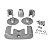 Kit Anodos de Sacrifício Motor Mercruiser Rabeta Bravo I e III - Imagem 1