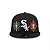 BONÉ NEW ERA 59FIFTY "CHICAGO WHITE SOX - SKULL E FLOWERS" - Imagem 3