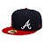BONÉ NEW ERA 59FIFTY "MLB ATLANTA BRAVES - PREMIUM" - Imagem 6