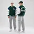 JAQUETA NEW ERA VARSITY MLB LOS ANGELES DODGERS - DARK GREEN - Imagem 7