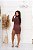 Vestido Midi Fenda Manga Longa - Imagem 10