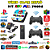 Video Game Retro Box 150.000 Jogos + 2 Controles Sem Fio (Nova Versão) Case Super Mario (Netflix, Youtube, Playstore, etc.) - Imagem 1