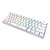 Teclado Gamer Gamdias Hermes E3 White SWITCH BROWN - Imagem 5