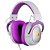 HEADSET GAMER ZEUS X BRANCO COM ROXO RGB - Imagem 5