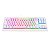 TECLADO  GAMER DARK AVENGER RGB ROSA E BRANCO SWITCH AZUL - Imagem 4