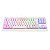 TECLADO  DARK AVENGER RGB BRANCO E ROSA SWITCH AZUL - Imagem 3