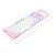 TECLADO MECANICO GAMER KALA RGB BRANCO COM ROSA BROWN - Imagem 4