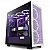 Gabinete Gamer NZXT H7 Flow Mid Tower White Black - Imagem 2