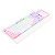 TECLADO GAMER KALA RGB BRANCO COM ROSA BLUE OPEN BOX - Imagem 3