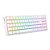 TECLADO MECANICO GAMER POLLUX RGB BRANCO SWITCH RED - Imagem 2