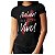Camiseta Baby Look Evangélica Feminina Cristã Ele Está Vivo - Imagem 2
