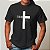 Camiseta Gospel Evangélica Masculina Foi por Amor - Imagem 2