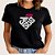 Camiseta Baby Look Feminina Evangélica Cristã Jesus Salva - Imagem 3
