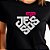 Camiseta Baby Look Feminina Evangélica Cristã Jesus Salva - Imagem 2