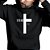 Blusa Moletom Gospel Criativo Foi Por Amor - Imagem 3