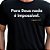 Camiseta Gospel Cristã Evangélica Para Deus Nada é Impossível - Imagem 2