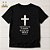 Camiseta Cristã Evangélica Aquietem-se - Imagem 1