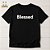 Camiseta Cristã Evangélica Blessed - Imagem 1