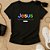 Baby Look Feminina Cristã Jesus Google - Imagem 1
