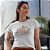 Baby Look Feminina Cristã Branca Mulheres Com Propósito - Imagem 2