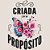 Baby Look Feminina Cristã BJ Criada com Propósito - Imagem 3