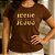Baby Look Feminina Cristã Marrom Jesus Lives - Imagem 2