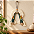 Mini cocar macramê artesanal decorativo - Imagem 2