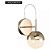 Arandela Skylight Glob French Gold e Transparente 4015AR - Imagem 3