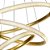 Lustre Pendente Skylight Apogeu Dourado 4011 - Imagem 4