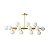 Lustre Pendente Skylight Cotton Dourado 3027 - Imagem 1