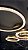 Lustre Plafon Skylight Holly Dourado 4003 - Imagem 3