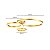 Lustre Plafon Skylight Holly Dourado 4003 - Imagem 2