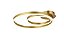 Lustre Plafon Skylight Hypnosis Dourado 3077 - Imagem 2