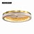 Lustre Plafon Skylight Queensland Dourado Redondo 4006 - Imagem 1