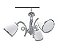 Lustre Pendente ADN+ 3 Braços 1129 - Imagem 1