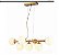 Lustre Pendente ADN+ Ravena 7 bolas 1645 - Imagem 1