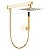 Chuveiro com Desviador Lexxa Gold 4107g - Imagem 1