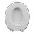 Assento Sanitário Astra Oval Branco Almofadado - Imagem 3