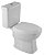 Kit Vaso Sanitário Incepa Caixa Acoplada Ecoflush Thema Cores - Imagem 6