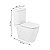 Kit Vaso Sanitário Incepa Caixa Acoplada Ecoflush Neo Branco - Imagem 4