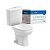 Kit Vaso Sanitário Incepa Caixa Acoplada Avant Branco - Imagem 2