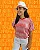 Camiseta Listrada Vermelha e Branca - Imagem 6