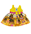 Vestido Temático LOL Amarelo Tam.PP (1 a 2 Anos) - Imagem 1